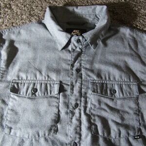 Nike SB Shirt Mens S Snowboarding Flannel Thermal Insulated Casual‎ 615641 SBJ